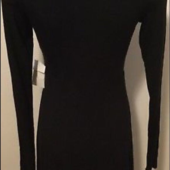 Bailey 44 Dress Metal Stud V-Neck Long Sleeve NWT - Picture 3 of 8